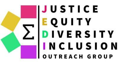 Logo of the Justice, Equity, Diversity, and Inclusion Outreach Group